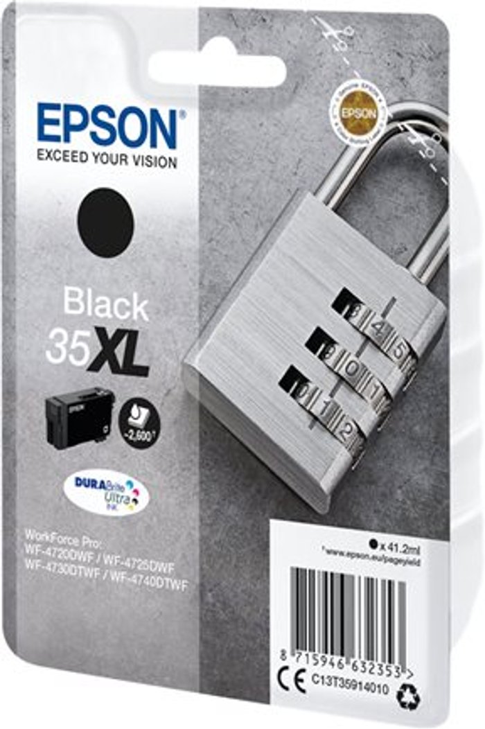 Currys Business | Epson Epson 35XL - XL - black - original - ink cartridge Epson Epson 35XL - XL - black - original - ink cartridge