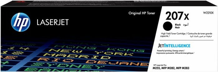 Currys Business | HP HP 207X - High Yield - black - original - LaserJet - toner cartridge (W2210X) HP HP 207X - High Yield - black - original - LaserJet - toner cartridge (W2210X)