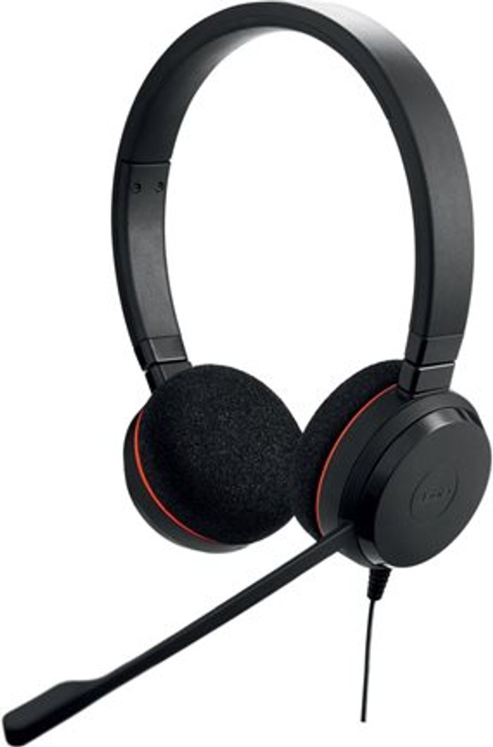 Currys Business | Jabra Jabra Evolve 20 UC Duo PC Headset 52647 Jabra Jabra Evolve 20 UC Duo PC Headset 52647