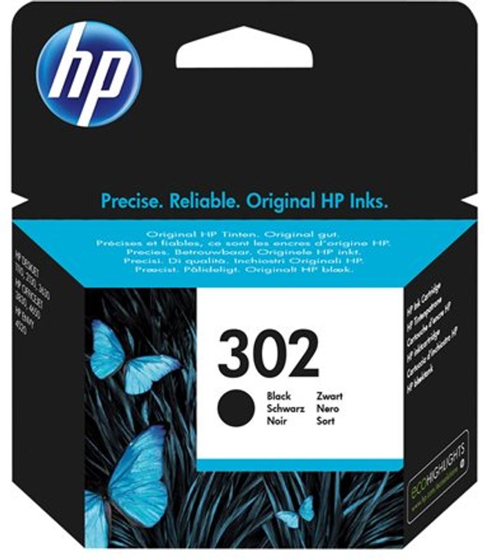 Currys Business | HP HP 302 Black Ink Cartridge HP HP 302 Black Ink Cartridge