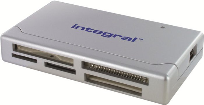 Currys Business | Integral Integral MultiCard Reader - card reader - USB 2.0 Integral Integral MultiCard Reader - card reader - USB 2.0