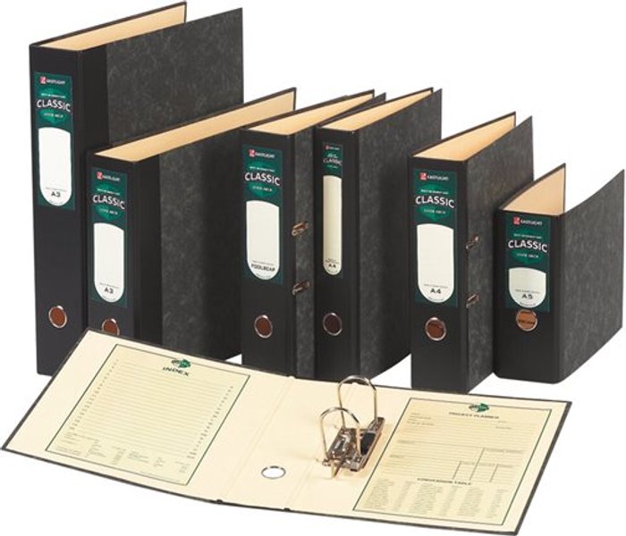 Currys Business | ACCO-REXEL Rexel Classic - lever arch file - for A4 - black/green (pack of 10) ACCO-REXEL Rexel Classic - lever arch file - for A4 - black/green (pack of 10)