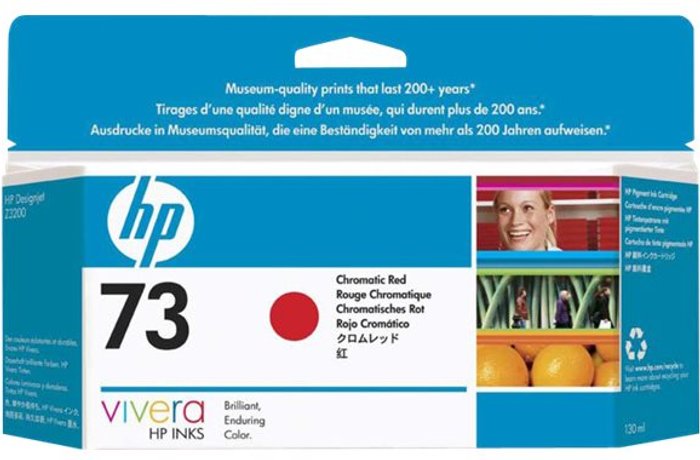 Currys Business | HP HP 73 - chromatic red - original - DesignJet - ink cartridge HP HP 73 - chromatic red - original - DesignJet - ink cartridge