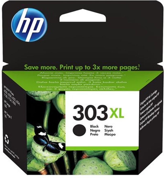 Currys Business | HP HP 303XL Black Ink Cartridge HP HP 303XL Black Ink Cartridge