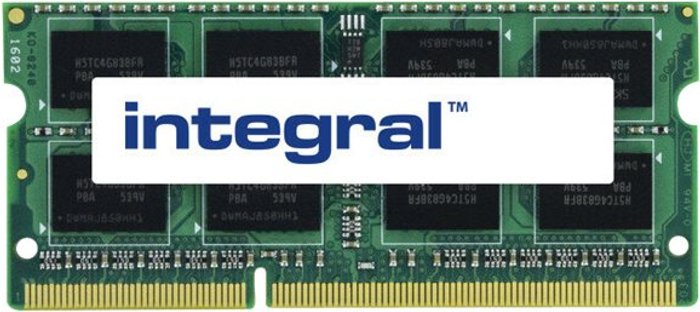 Currys Business | Integral Integral - DDR3 - module - 8 GB - SO-DIMM 204-pin - 1333 MHz / PC3-10600 - unbuffered Integral Integral - DDR3 - module - 8 GB - SO-DIMM 204-pin - 1333 MHz / PC3-10600 - unbuffered