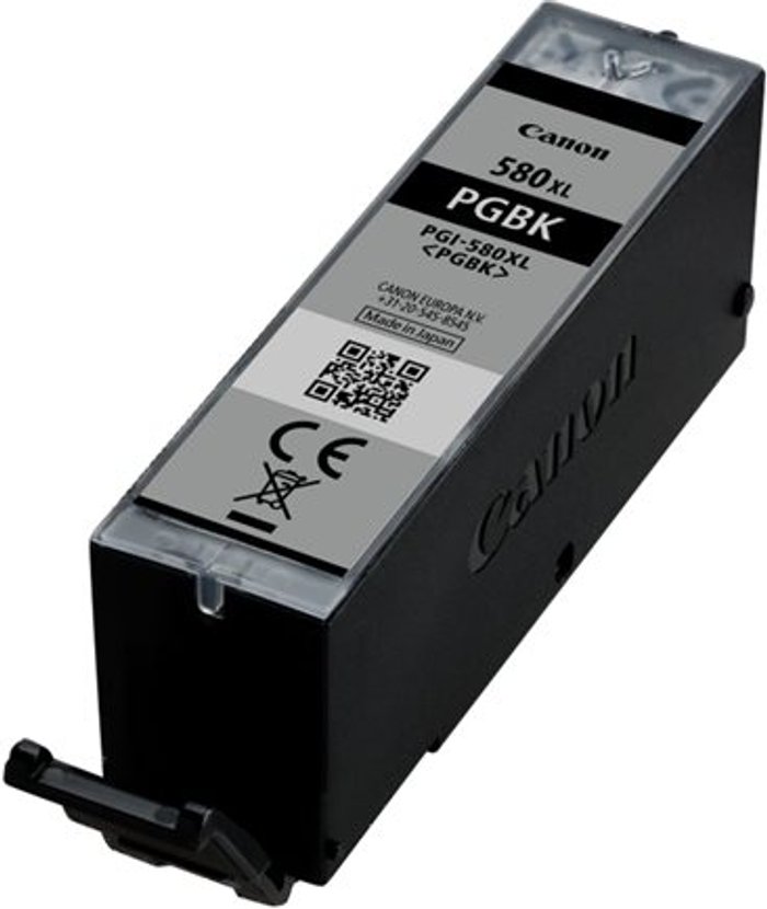 Currys Business | Canon Canon PGI-580XL Pigment Black Ink Cartridge 2024C001 Canon Canon PGI-580XL Pigment Black Ink Cartridge 2024C001
