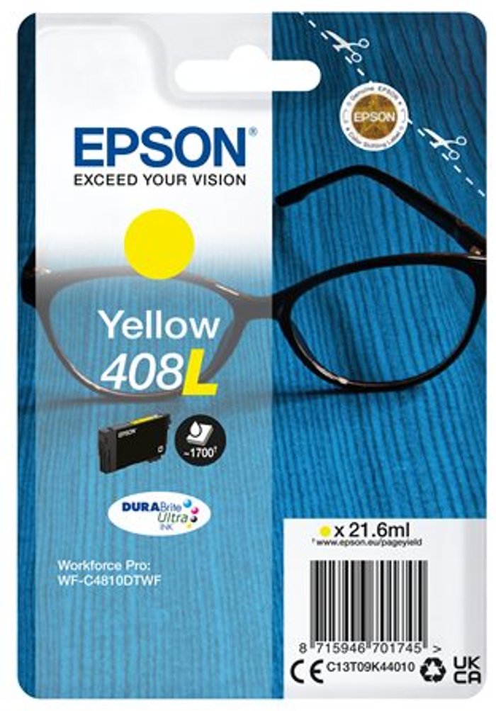 Currys Business | Epson Epson 408L - yellow - original - ink cartridge Epson Epson 408L - yellow - original - ink cartridge