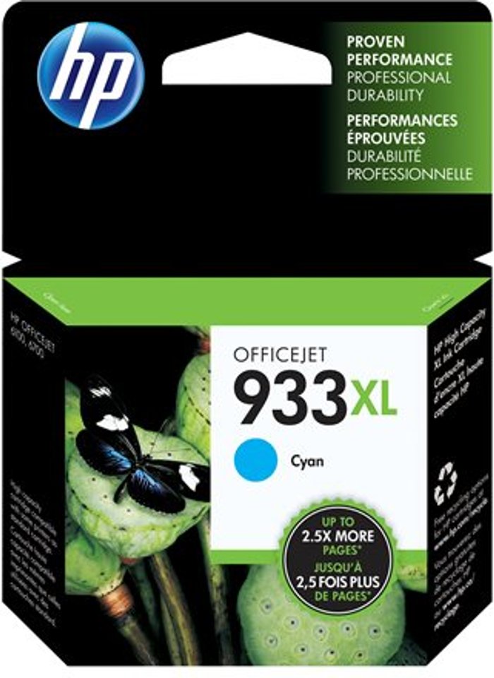 Currys Business | HP HP 933XL - High Yield - cyan - original - ink cartridge HP HP 933XL - High Yield - cyan - original - ink cartridge