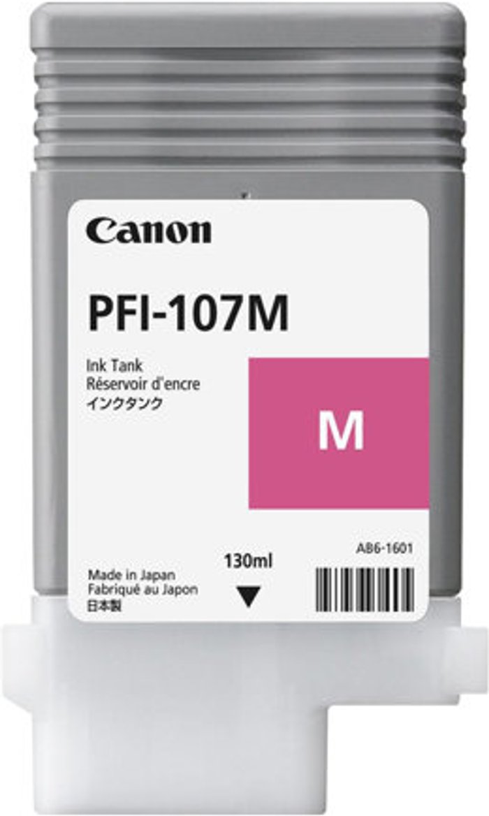 Currys Business | Canon Canon PFI-107 M - magenta - original - ink tank Canon Canon PFI-107 M - magenta - original - ink tank