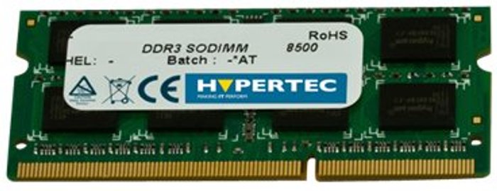 Currys Business | HYPERTEC Hyperam - DDR3 - module - 4 GB - SO-DIMM 204-pin - 1066 MHz / PC3-8500 - unbuffered HYPERTEC Hyperam - DDR3 - module - 4 GB - SO-DIMM 204-pin - 1066 MHz / PC3-8500 - unbuffered