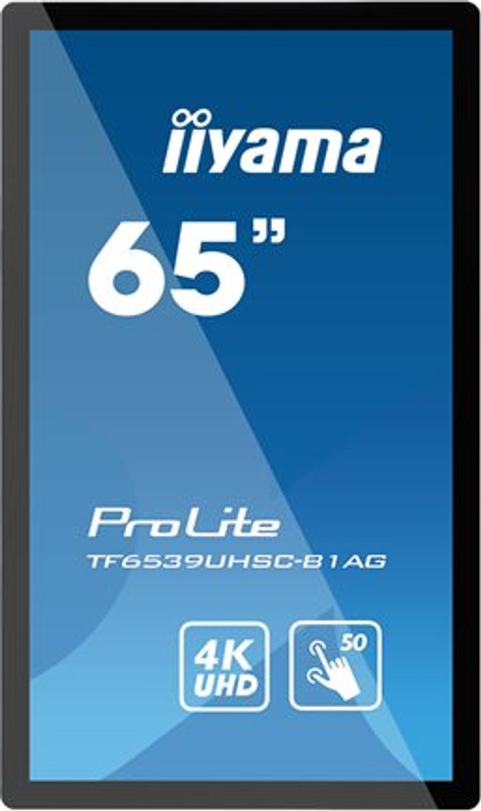 Currys Business | Iiyama iiyama ProLite TF6539UHSC-B1AG 65 Iiyama iiyama ProLite TF6539UHSC-B1AG 65