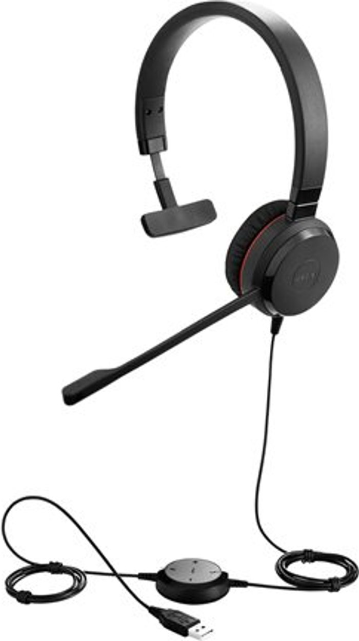 Currys Business | Jabra Jabra Evolve 30 II Mono USB Headset 5393-829-309 Jabra Jabra Evolve 30 II Mono USB Headset 5393-829-309