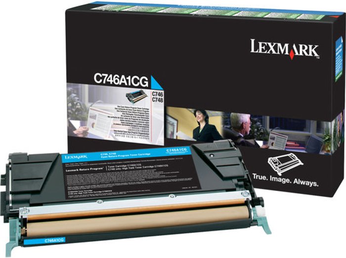Currys Business | Lexmark Lexmark - cyan - original - toner cartridge - LCCP, LRP Lexmark Lexmark - cyan - original - toner cartridge - LCCP, LRP