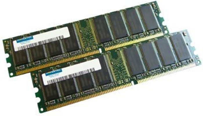 Currys Business | HYPERTEC Hypertec Legacy - DDR - kit - 2 GB: 2 x 1 GB - DIMM 184-PIN - 200 MHz / PC1600 - registered HYPERTEC Hypertec Legacy - DDR - kit - 2 GB: 2 x 1 GB - DIMM 184-PIN - 200 MHz / PC1600 - registered