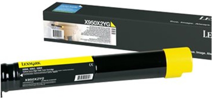 Currys Business | Lexmark Lexmark - Extra High Yield - yellow - original - toner cartridge - LCCP Lexmark Lexmark - Extra High Yield - yellow - original - toner cartridge - LCCP