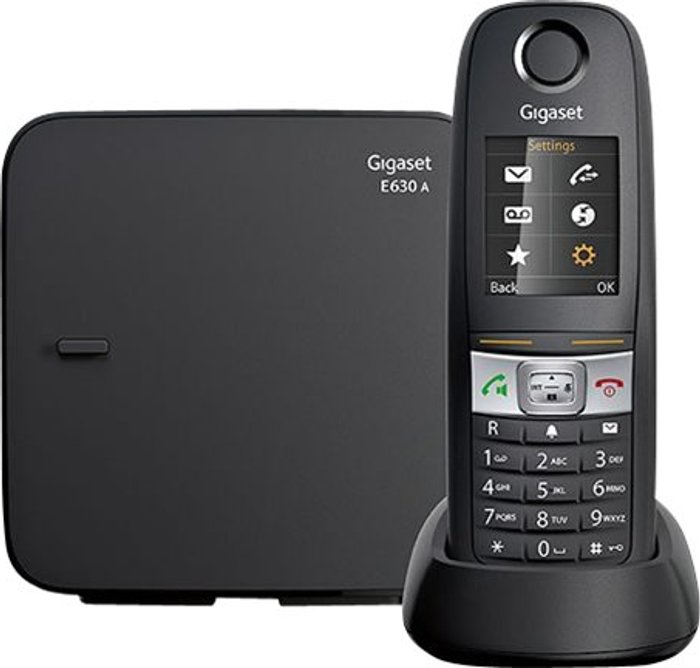Currys Business | Gigaset Gigaset E630A - cordless phone - answering system with caller ID Gigaset Gigaset E630A - cordless phone - answering system with caller ID