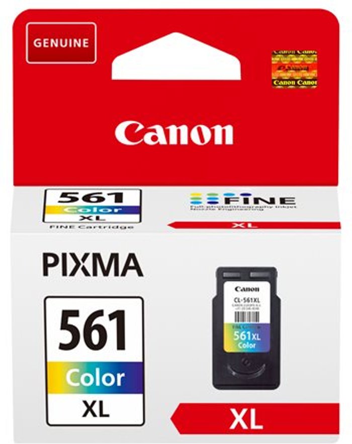 Currys Business | Canon Canon CLI-561 XL High Yield Ink Cartridge CMY 3730C001 Canon Canon CLI-561 XL High Yield Ink Cartridge CMY 3730C001