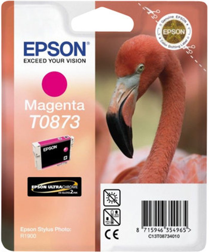 Currys Business | Epson Epson T0873 - magenta - original - ink cartridge Epson Epson T0873 - magenta - original - ink cartridge