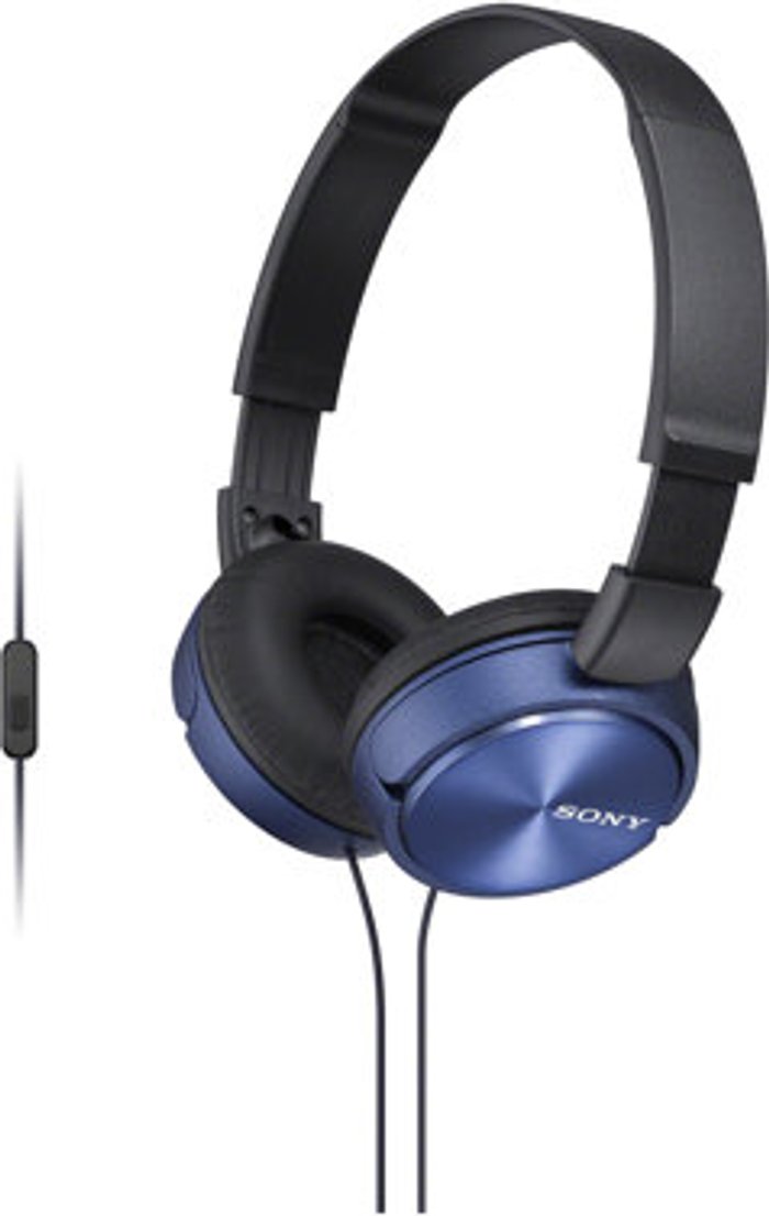 Currys Business | Sony SONY MDR-ZX310APL Headphones - Blue Sony SONY MDR-ZX310APL Headphones - Blue