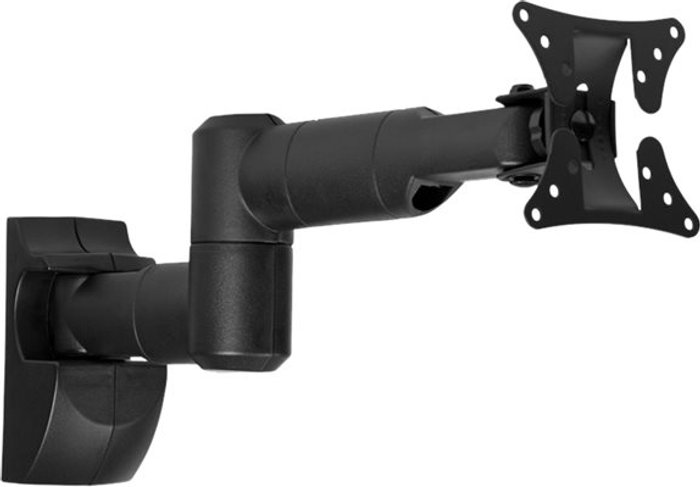 Currys Business | PROPER PROPER Swing Arm Full Motion TV Bracket - Black PROPER PROPER Swing Arm Full Motion TV Bracket - Black