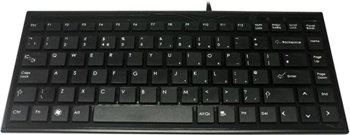 Currys Business | ACCURATIS Ceratech Accuratus 395 - keyboard - UK - black ACCURATIS Ceratech Accuratus 395 - keyboard - UK - black
