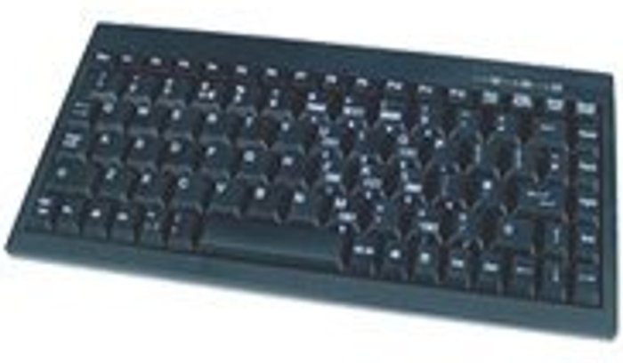 Currys Business | ACCURATIS Ceratech Accuratus 595 Mini - keyboard - black ACCURATIS Ceratech Accuratus 595 Mini - keyboard - black