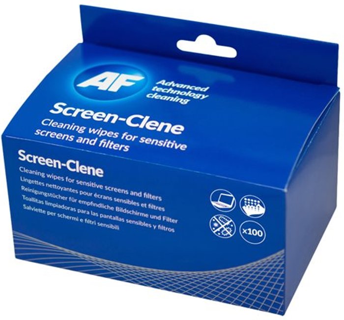 Currys Business | AFCLEAN AF Screen-Clene cleaning wipes AFCLEAN AF Screen-Clene cleaning wipes