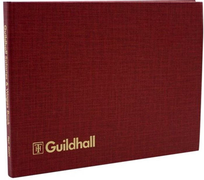 Currys Business | Guildhall Exacompta Guildhall Wages Book 149x203mm 18 Employee 202H 1610 Guildhall Exacompta Guildhall Wages Book 149x203mm 18 Employee 202H 1610