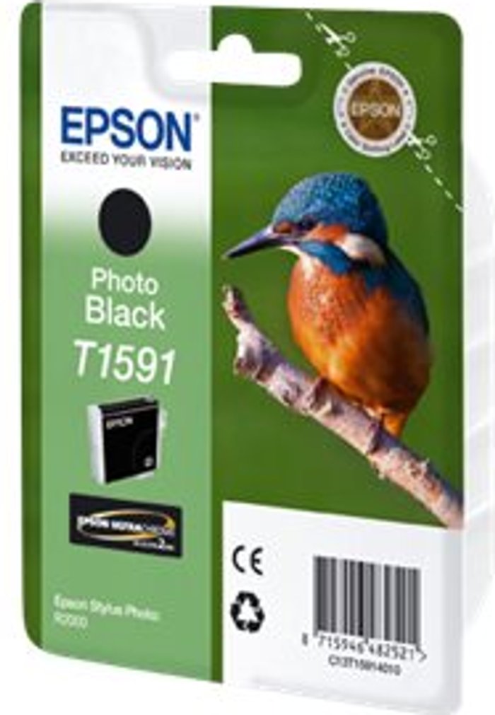 Currys Business | Epson Epson T1591 - photo black - original - ink cartridge Epson Epson T1591 - photo black - original - ink cartridge
