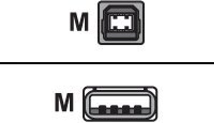 Currys Business | Computer Gear CONNEkT GEAR - USB cable - USB Type B to USB - 2 m Computer Gear CONNEkT GEAR - USB cable - USB Type B to USB - 2 m