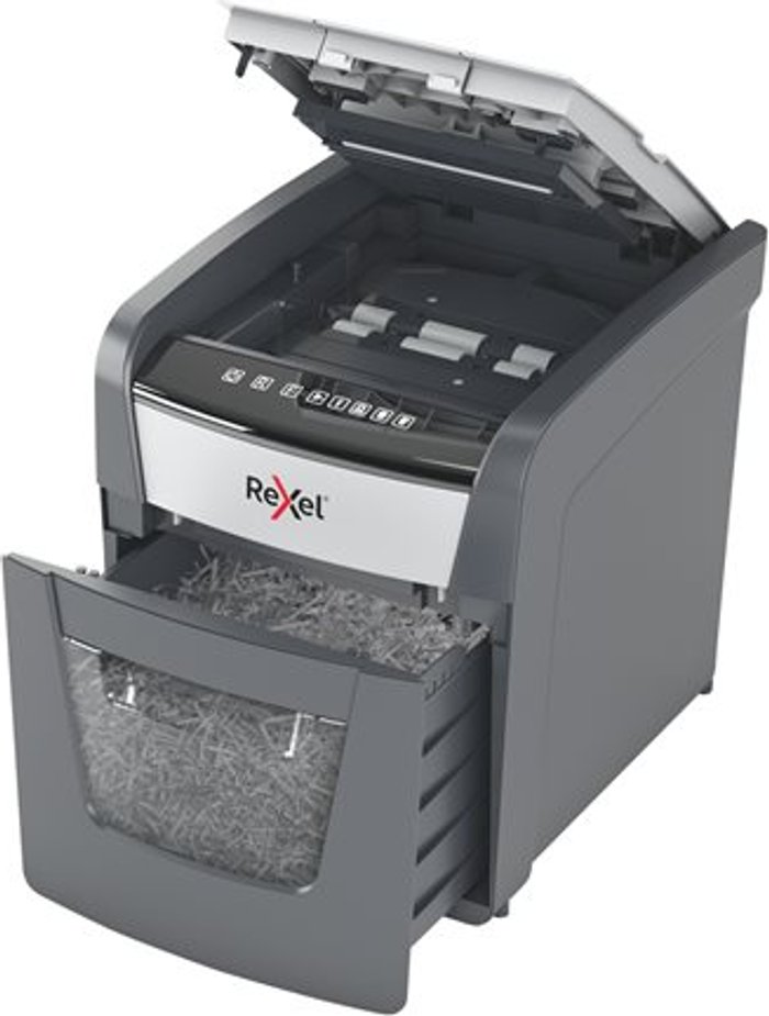 Currys Business | Rexel Rexel Optimum AutoFeed+ 50X - shredder Rexel Rexel Optimum AutoFeed+ 50X - shredder