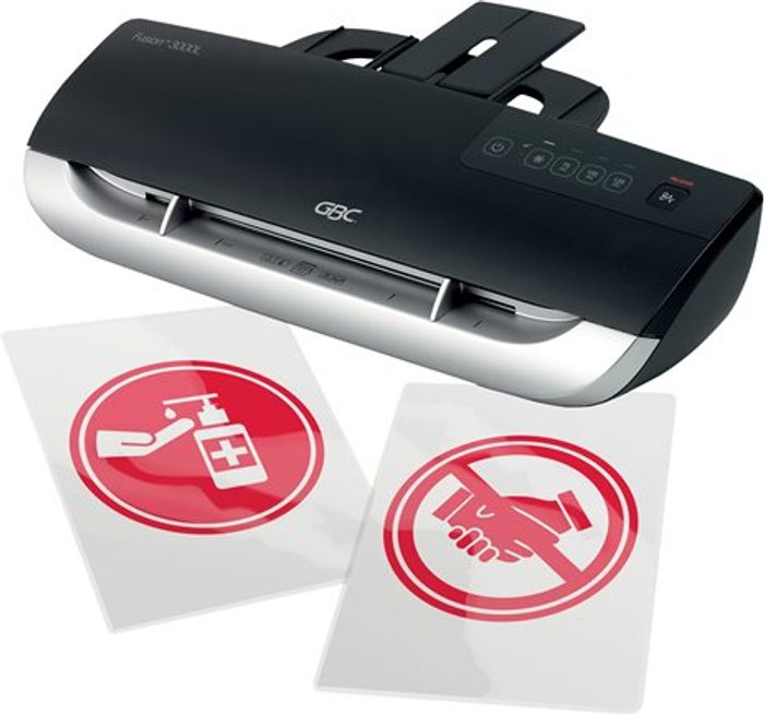 Currys Business | GBC GBC Fusion 3000L A4 Laminator 4400748 GBC GBC Fusion 3000L A4 Laminator 4400748