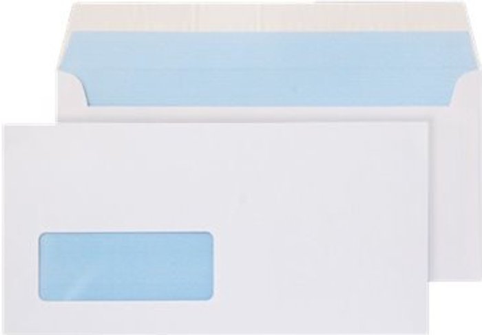 Currys Business | BLAKE ENVELOPES Blake Purely Everyday - envelope - International DL (110 x 220 mm) - open side - white - pack of 500 BLAKE ENVELOPES Blake Purely Everyday - envelope - International DL (110 x 220 mm) - open side - white - pack of 500