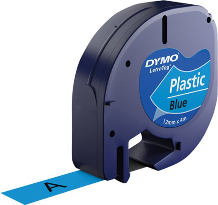 Currys Business | Dymo DYMO LetraTAG - tape - 1 cassette(s) - Roll (1.2 cm x 4 m) Dymo DYMO LetraTAG - tape - 1 cassette(s) - Roll (1.2 cm x 4 m)