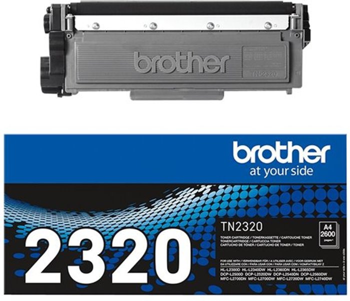 Currys Business | Brother Brother TN2320 - black - original - toner cartridge Brother Brother TN2320 - black - original - toner cartridge