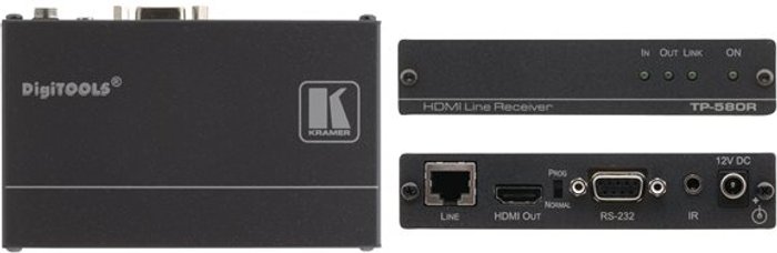 Currys Business | Kramer Kramer DigiTOOLS TP-580R - video/audio/infrared/serial extender Kramer Kramer DigiTOOLS TP-580R - video/audio/infrared/serial extender