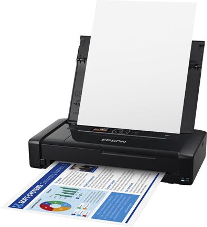Currys Business | Epson Epson WorkForce WF-110W Portable Printer C11CH25401DA Epson Epson WorkForce WF-110W Portable Printer C11CH25401DA