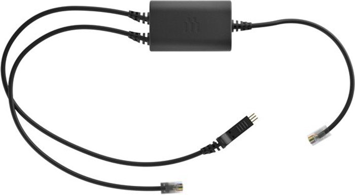 Currys Business | Sennheiser EPOS CEHS-PO 01 - electronic hook switch adapter for headset, VoIP phone Sennheiser EPOS CEHS-PO 01 - electronic hook switch adapter for headset, VoIP phone