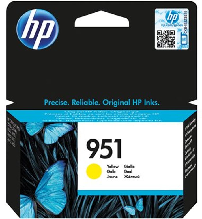 Currys Business | HP HP 951 - yellow - original - ink cartridge HP HP 951 - yellow - original - ink cartridge