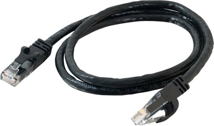 Currys Business | CABLES TO GO C2G Cat6 Booted Unshielded (UTP) Network Patch Cable - patch cable - 3 m - black CABLES TO GO C2G Cat6 Booted Unshielded (UTP) Network Patch Cable - patch cable - 3 m - black