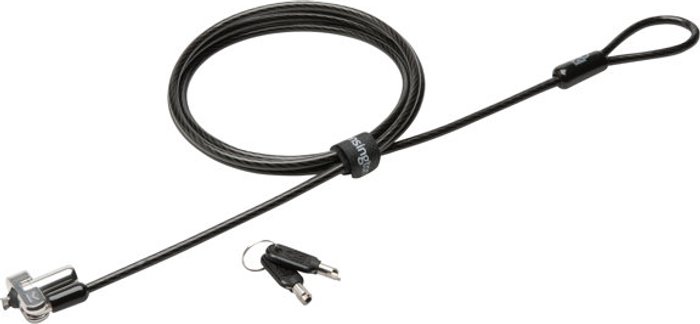 Currys Business | Kensington Kensington N17 Keyed Laptop Lock for Wedge Shaped Slots - security cable lock Kensington Kensington N17 Keyed Laptop Lock for Wedge Shaped Slots - security cable lock