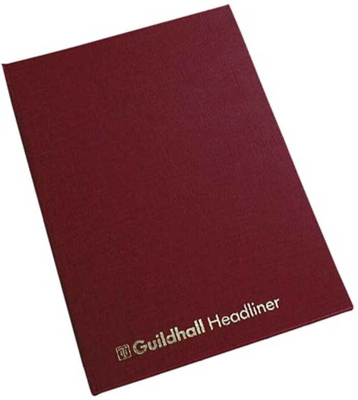 Currys Business | Guildhall Exacompta Guildhall Headliner Book 80 Pages 298x203mm 38/14 1151 Guildhall Exacompta Guildhall Headliner Book 80 Pages 298x203mm 38/14 1151