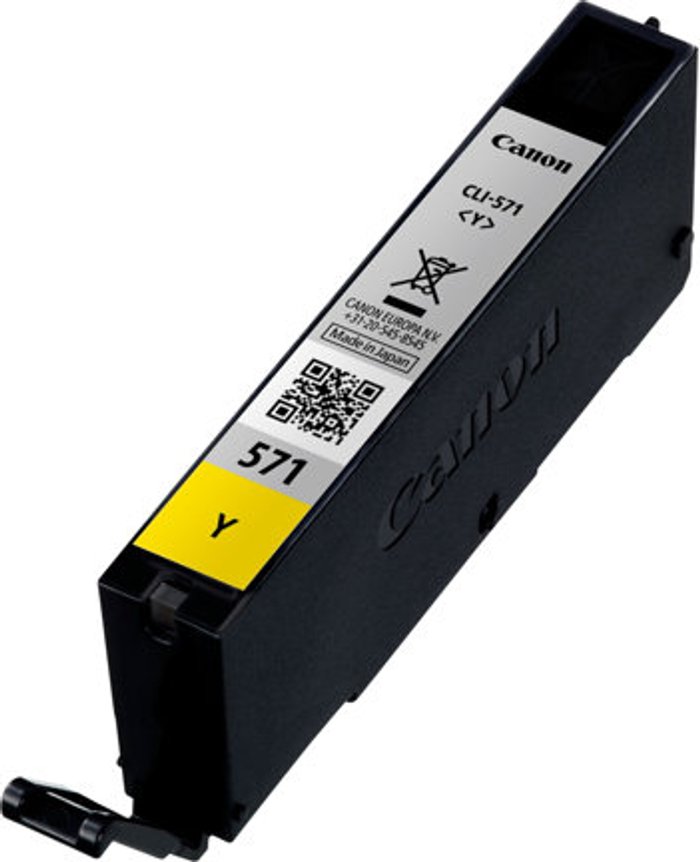 Currys Business | Canon Canon CLI-571Y Inkjet Cartridge Yellow 0388C001 Canon Canon CLI-571Y Inkjet Cartridge Yellow 0388C001
