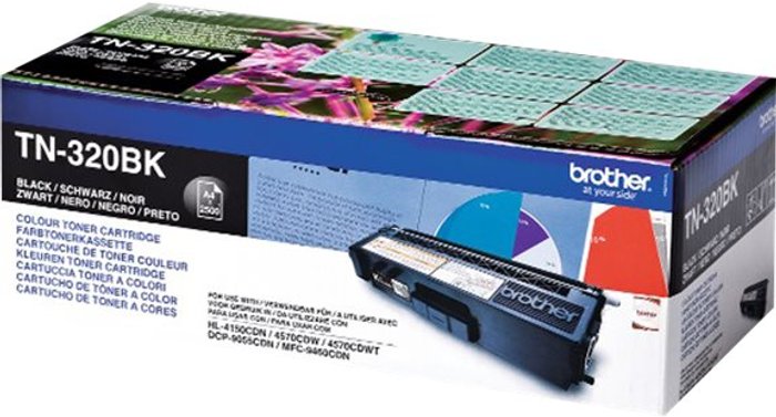 Currys Business | Brother Brother TN320BK - black - original - toner cartridge Brother Brother TN320BK - black - original - toner cartridge