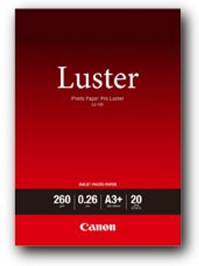 Currys Business | Canon Canon A3 Pro Luster Photo Paper Plus (Pack of 20) 6211B008 Canon Canon A3 Pro Luster Photo Paper Plus (Pack of 20) 6211B008