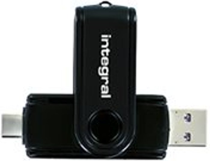 Currys Business | Integral Integral card reader - USB 3.1 Gen 1 / USB-C Integral Integral card reader - USB 3.1 Gen 1 / USB-C