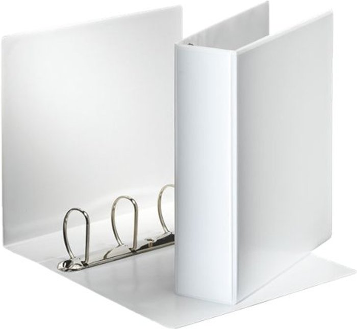 Currys Business | Esselte Esselte ESSENTIALS - presentation ring binder - for A4, 220 x 300 mm - capacity: 650 sheets - blue Esselte Esselte ESSENTIALS - presentation ring binder - for A4, 220 x 300 mm - capacity: 650 sheets - blue