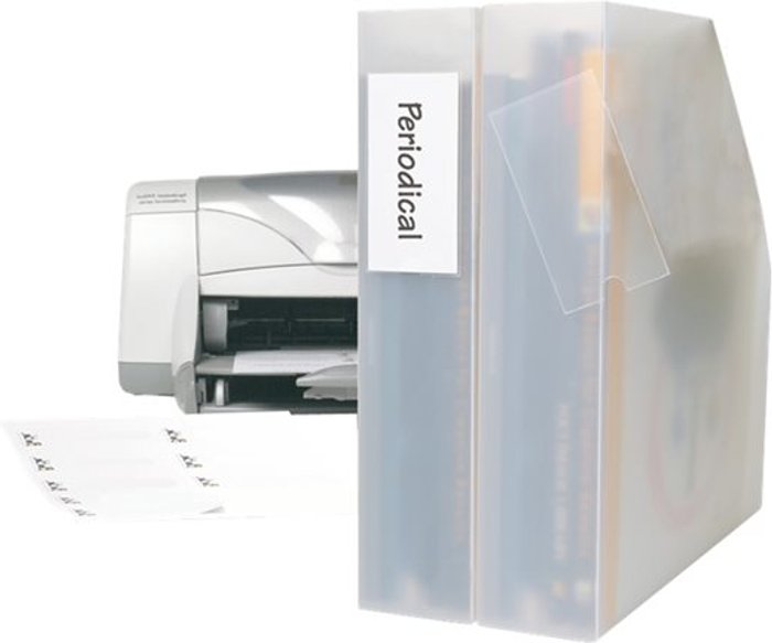 Currys Business | 3L OFFICE PRODUCTS tarifold - self-adhesive label holder - for 25 x 75 mm (pack of 48) 3L OFFICE PRODUCTS tarifold - self-adhesive label holder - for 25 x 75 mm (pack of 48)