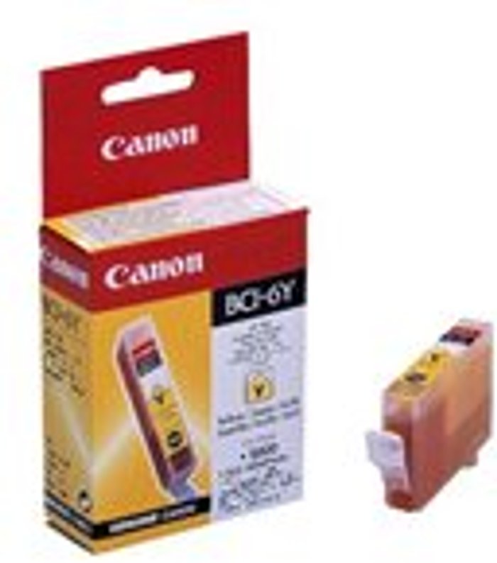 Currys Business | Canon CANON BCI-6Y Yellow ink cartridge - 280 pages @ 5% coverage Canon CANON BCI-6Y Yellow ink cartridge - 280 pages @ 5% coverage