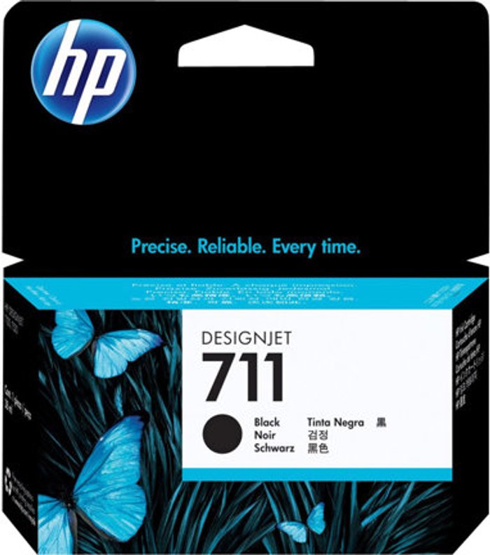 Currys Business | HP HP 711 - black - original - DesignJet - ink cartridge HP HP 711 - black - original - DesignJet - ink cartridge